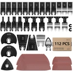 112pcs Oscillating Saw Blades Quick Release Multitool With Sa. Fixed Price $40.99.