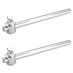 Utoolmart 3/8 Inch Drive Sliding Wrench 165mm T-sleeve Slide Rod, 2pcs. Fixed Price $21.84.