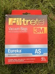 3m Filtrete 67726 Eureka As Vacuum Bags (3-pack) New In Original Box. Fixed Price $7.36.
