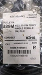 New 889m-r19rm-5 Allen Bradley M23, 19 Pin Right Angle Female Ships Fast. Fixed Price $125.00.