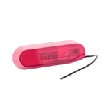 Peterson V136r Red 3.5" Oblong Clearance Side Marker Light Thin Surface Mount. Fixed Price $3.79.