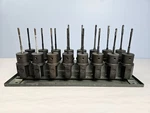 Sunnen Honing Mandrel Adapter Rack Set Assortment Lot Of 16 Untested For Parts. Fixed Price $349.99.