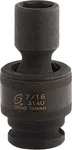 Sunex 314u 3/8-inch Drive 7/16-inch Universal Impact Socket. Fixed Price $27.99.
