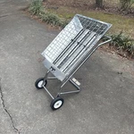 Aitken Products Inc Infrared Heater 3 Phase Model Pph-663 Rolling Portable 600v. Fixed Price $935.00.