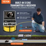 Sewer Camera With 512hz Locator, 98 Ft/30 M, 32gb Sd Card For Duct Pipe. Fixed Price $824.04.