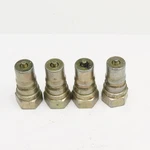 Parker H1-63 1/8" Hydraulic Quick Coupling Male Nipple Iso 7241 Ser. B Lot Of 4. Fixed Price $13.54.