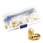 Xifowe Mk8 Nozzles 24 Pcs 3d Printer Extruders Brass Brass, Copper. Fixed Price $14.52.