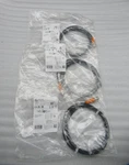 Lot Of 3- Ifm Efector Evc094 Male Cordset, 2m Cable, M12 Connector (free Shipp). Fixed Price $33.25.
