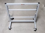 Uline H-412 Double Decker Horizontal 24" Paper Cutter Straight Edge W/ Casters. Fixed Price $151.99.