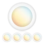 Parmida (4 Pack) 5/6 Inch Dimmable 5cct Led Disk Lights, 15w Flush Recessed C.... Fixed Price $44.80.