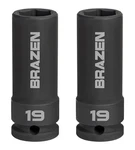 Brazen 19mm Impact Socket Two Pack 19mm, Deep (1/2" Drive). Fixed Price $30.29.
