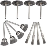 60 Pieces Wire Cup Brush Set,vankcp Power Rotary Tool Buffing Wheels Silver. Fixed Price $17.87.