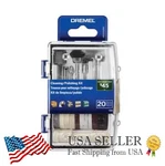 Dremel 726-01 Cleaning/polishing Accessory Kit. 20 Pc Set. New Unopened. Fixed Price $14.99.