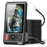 Triple Lens Endoscope Camera With Light 50ft Semi-rigid Cable, Depstech 5". Fixed Price $199.87.