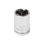 Powerbuilt 1/4-inch Drive X 13mm 6 Point Shallow Socket, Chrome 13mm, Silver. Fixed Price $13.99.