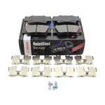 Bosch Rear Quietcast Ceramic Pads W/ Hardware Bc1212. Fixed Price $45.52.