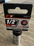 Performance Tool W38516 3/8 Inch Drive 1/2 12pt Socket. Fixed Price $3.29.