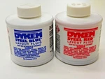 Dykem Layout Fluid - (1) Red & Blue, 4 Fl.oz. Brush In Cap. Fixed Price $23.99.