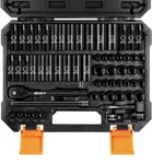 Boen 1/4" Drive Impact Socket Set,60-piece Standard Sae & Metric. Fixed Price $49.99.