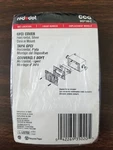 Red Dot Gfci Cover Horizontal, Silver Device Mount Ccg Wgf100-c Wet Location. Fixed Price $6.00.