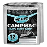 Heavy Duty Tarp 20 X 40 12 Mil Waterproof Poly Silver Black Campmac Thick Tarps. Fixed Price $179.99.