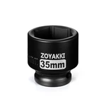 Zoyakki 1/2" Drive X 35 Mm Standard 6 Pt Impact Socket, Cr-mo,1/2-inch 35mm. Fixed Price $15.93.