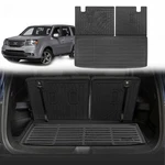 Vevor Rear Cargo Trunk Liner Backrest Mat Floor Mats For Honda Pilot 2016-2024. Fixed Price $49.99.