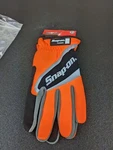 #bg875 Snap-on New Glove900xlo Xl Orange Work Gloves. Touch Screen Compatible. Fixed Price $35.95.