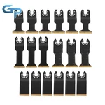 18 Pieces Titanium Coated Oscillating Saw Blades Multitool Cutting. Fixed Price $44.99.