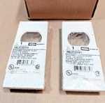Qty 2 Hubbell Hblst302wa Duplex Snap-in Plate Cover For Recessed Wall Floor Box. Fixed Price $6.99.