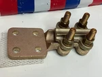Sefcor Straight Bolted Cable To Flat Connector 4/0 Sol - 1000 Mcm Fnct-34-4a. Fixed Price $49.77.