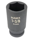 Sunex 444d 1-3/8" 3/4 Drive 6 Point Deep Impact Socket Standard Tools 6pt Sae. Fixed Price $25.97.