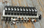 Smc Nvvfs-111-ccm00084 Pneumatic 11 Station Valve Manifold With 11-nvfs2100-5fz. Fixed Price $250.00.