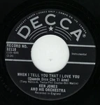 Ken Jones And His Or - When I Tell You That Love Quando Dico C C8100z. Fixed Price $12.53.