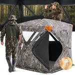 270 Hunting Blind Pop Up Ground 2-3 Person W/ Carry Bag. Fixed Price $117.99.