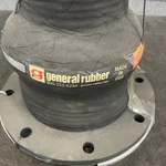 New General Rubber Flexible Connector Expansion Joint With Flanges. Fixed Price $200.00.