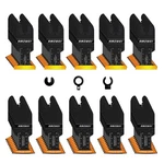 Amzwei 100pcs Oscillating Tool Blades, Titanium & Hcs Saw Blades For. Fixed Price $93.32.