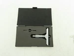Mitutoyo 128-106 Depth Gage Micrometer 0-1" Range .001"grad 4" Base. Fixed Price $124.99.