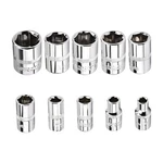 Utoolmart 1/4-inch Drive 6-point Shallow Socket Set Short Set, 1/4inch. Fixed Price $13.35.