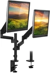 Monitor Arm Mount Desk Stand Vertical Stackable Arms Articulating. Fixed Price $65.80.