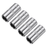 Uxcell 4 Pcs 1/4-inch Drive 8mm 6-point Shallow Socket, Metric, Steel. Fixed Price $10.98.