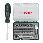 Bosch 2607017331 27pcs Mini Ratchet Screwdriver Hand Tool Set. Fixed Price $55.00.