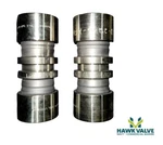 Lot Of 2, 3/4" 316l Stainless Steel Lokring Coupling, Pn Ss-3300-cpl-p12. Fixed Price $180.00.