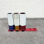 Sunex 3 Metric Non-marring Thin Wall Lug Nut Impact Socket Set 17 19 21mm Cr-mo. Fixed Price $22.99.