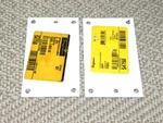 2) Hoffman Covers A6p4 Panel 4.88" X 2.88" Electrical Panels. Fixed Price $13.95.
