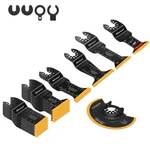Bionso 22pcs Titanium Oscillating Tool Blade Cuts Metal And Wood, Sharp Black. Fixed Price $52.88.