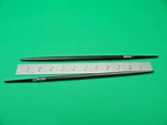 (2pcs) 12019 Nicholson 10" Round File Bastard Cut Tapered To Point 3/8" Diam. Fixed Price $19.95.