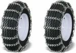 Oakten Set Of 2 3.40/3.00-5 Tire Chains For Snow Blowers And Thrower 2-link. Fixed Price $37.99.