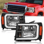 Kuiperauto Pair Headlight For 07-13 Gmc Sierra 1500/07-14 2500 Hd. Fixed Price $189.00.