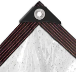 Clear Tarp - Waterproof Small 4x6ft For Garden, Tarpaulin 4ftx6ft,. Fixed Price $10.52.